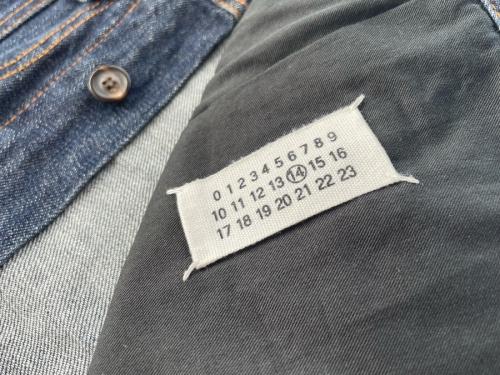 メゾンマルジェラ 14のデニムジャケット