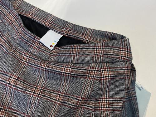 ミスターイットのグレンチェックフレアスカート