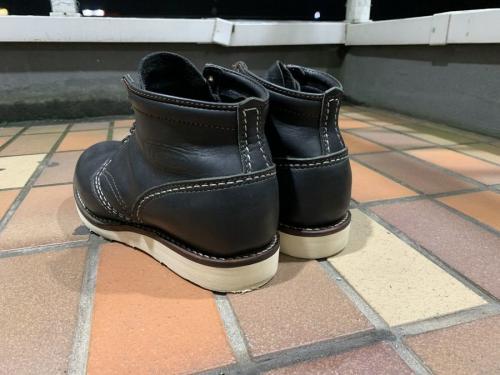 ウェスコの6インチプレーントゥカスタムブーツ