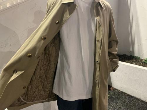 ポールスミスロンドンのライナー付ステンカラーコート