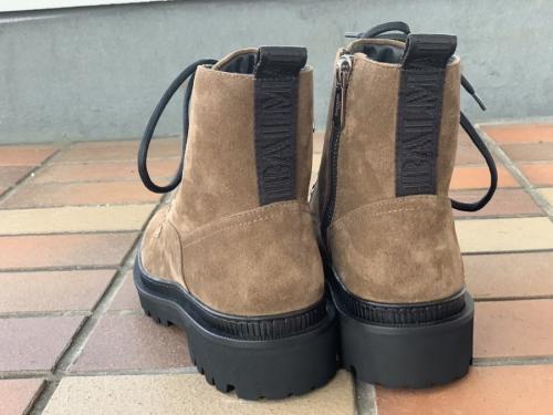 サイドジップトレッキングシューズのメンズ