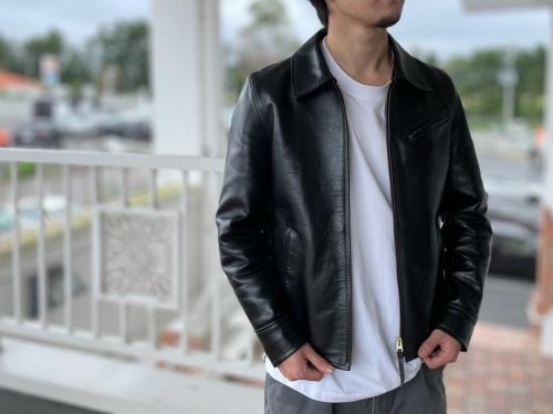 ワイツーレザーの20thモデル ポニーハイドレザートラッカージャケット