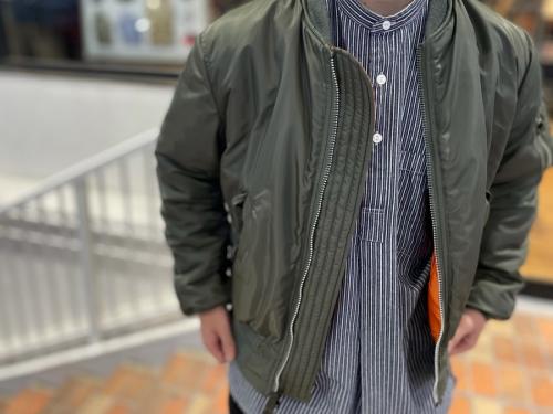 MA-1ジャケットのメンズ