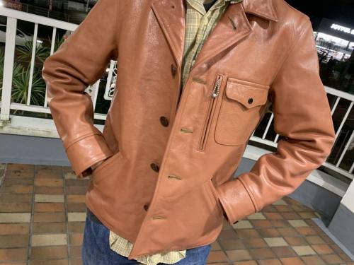 レインボーカントリーの40's HORSEHIDE CAR COAT