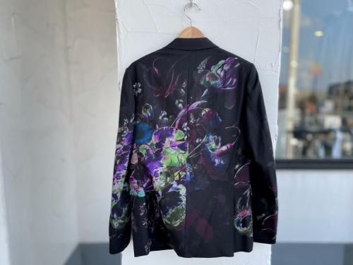 ウールギャバジンインクジャケットのメンズ