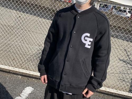 good enough スウェットスタジャン　ブラック　M グッドイナフ グッドイナフ スウェット スタジャン初期 M ビンテージ goodenough