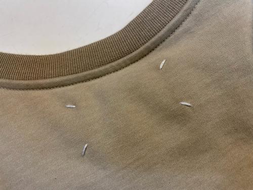 マルタンマルジェラ 10のスプレーペイントヘビーウェイトカットソー