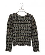 maison kitsune / メゾンキツネ】レザー切替スタジャン | 大人の遊び心