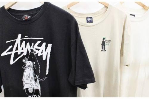 OLD STUSSYゴールド刺繍財布ビンテージ古着オールドステューシー