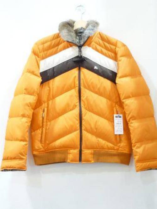 BURBERRY BLACK LABEL ダウンジャケット オレンジ藤木直人着用 バーバリーブラックレーベル スキーダウンジャケット 藤木直人着