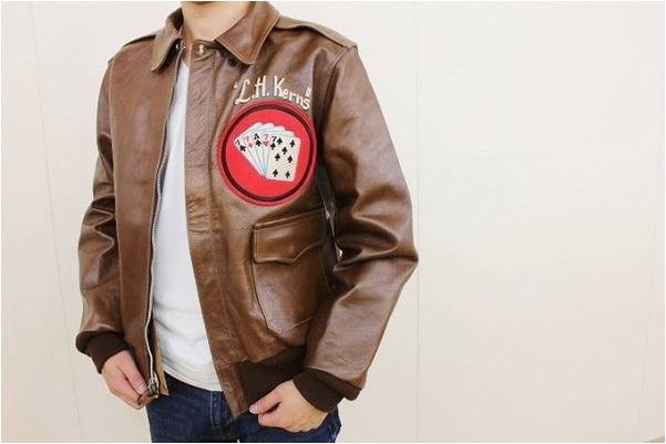 1000円～バズリクソンズ BUZZ RICKSON'S　TYPE A-2　30H1415　馬革　サイズ38 □未使用 1000円～バズリクソンズBUZZ RICKSONS BR40025A パンツ