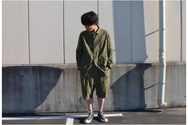 Needles×beams セットアップ