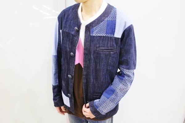 パッチワークがお洒落なジャケット。UNITED ARROWS & SONS 