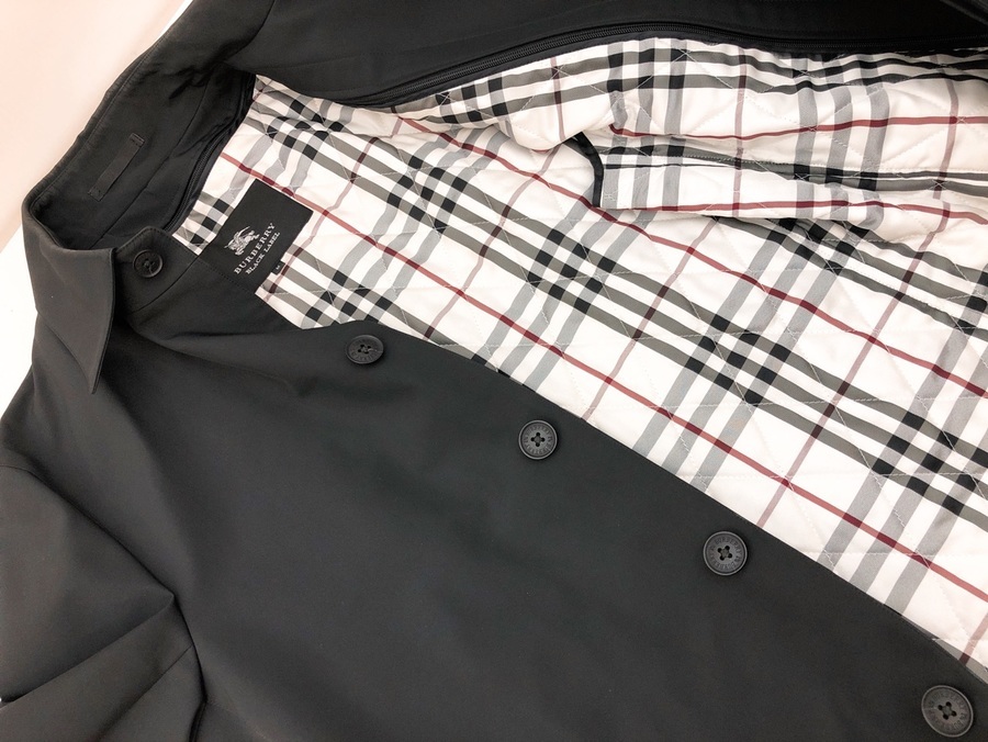 BURBERRY BLACK LABELバーバリーブラックレーベル ステンカラー