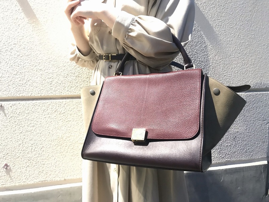 CELINE/セリーヌ】トラペーズミディアムバッグ 入荷致しました ...