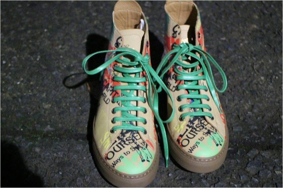 Vivienne Westwood メンズ ハイカット スニーカー ベージュ ハイカットスニーカー Vivienne Westwood(ヴィヴィアンウエスト