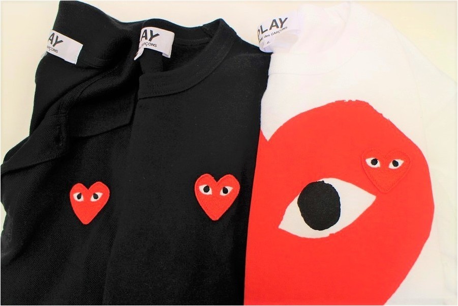 一目でわかるハートロゴ Play Comme Des Garcons プレイ コム デ ギャルソン 大量入荷 19 08 11発行