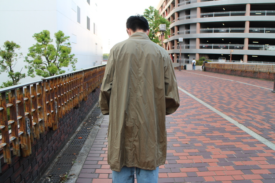 AURALEE/オーラリー】FINX CHAMBRAY BIG SOUTIEN COLLAR COATのご紹介