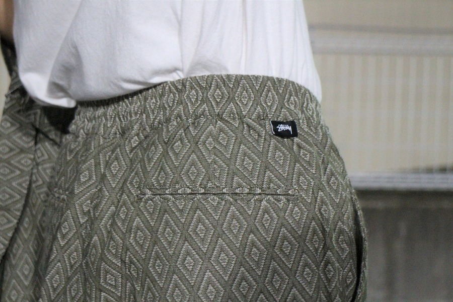 Stussy ダイヤモンドパターンジャケット M STUSSY/ステューシー】20SS BRYAM DIAMOND 大人の雰囲気漂うクラシック