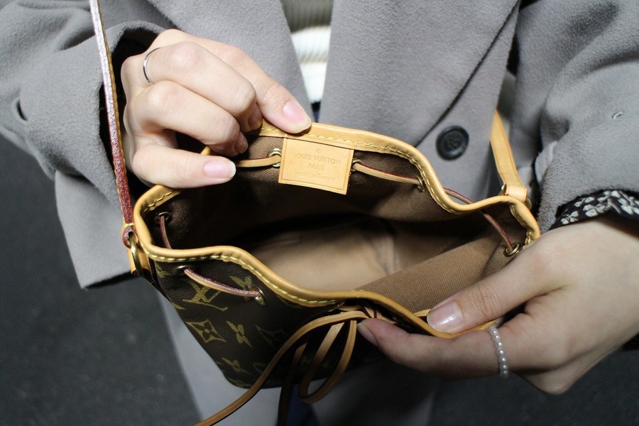 【おしゃれで収納力◎】LOUIS VUITTON ★ ナノ・ノエ LOUIS VUITTON/ルイ・ヴィトン】（ナノ・ノエ）コンパクトながら