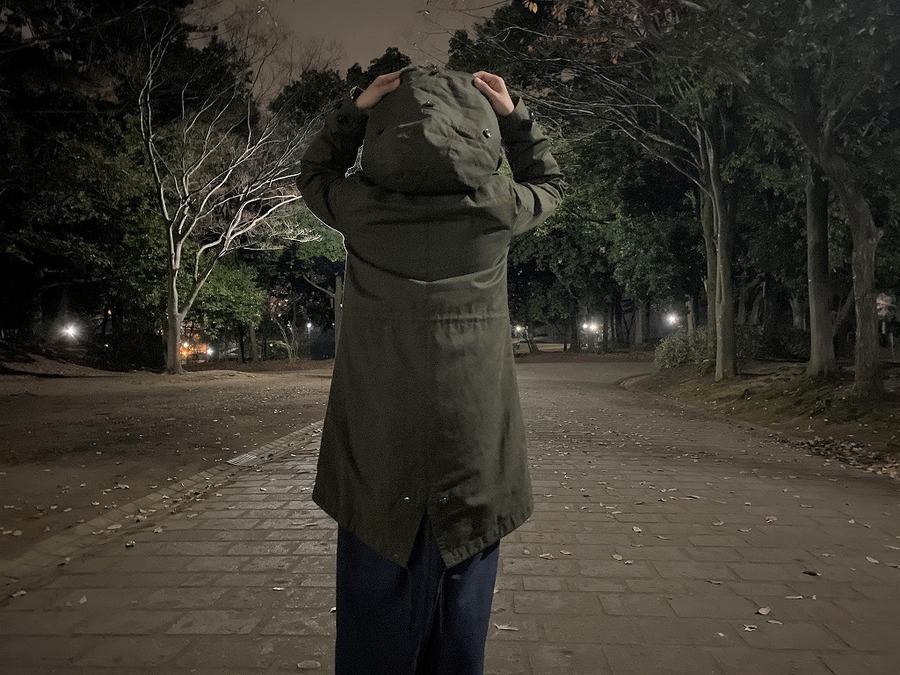 WOOLRICH/ウールリッチ】(Bow Bridge Coat)着脱可能なラビットファーを