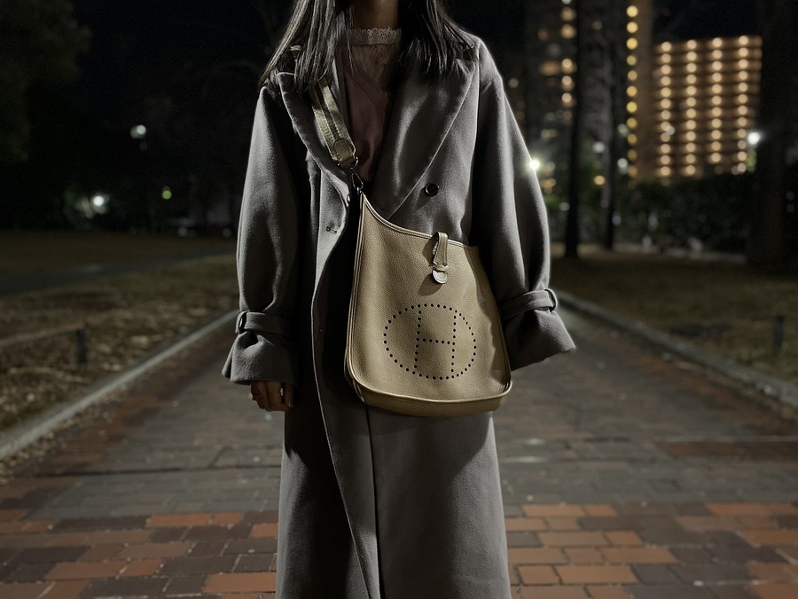 HERMES/エルメス】(エブリン1PM)トリヨンクレマンスを使用したHロゴが 