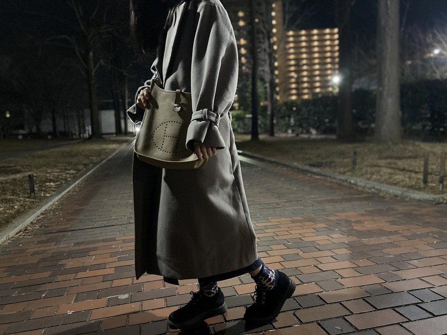 HERMES/エルメス】(エブリン1PM)トリヨンクレマンスを使用したHロゴが