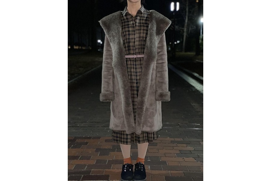 アーバンリサーチロッソ　ウール混フェイクムートンコート URBAN RESEARCH ROSSO WOMEN（アーバンリサーチ ロッソ）の「フェイク