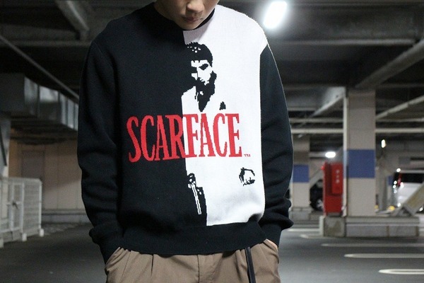 spureme scarface ニット