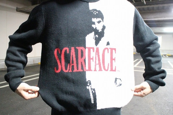 spureme scarface ニット