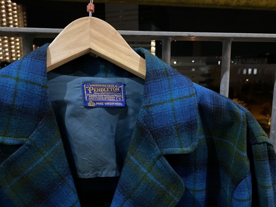 ペンドルトン ウールジャケット 別注】PENDLETON ウール オンブレチェック ジャケット