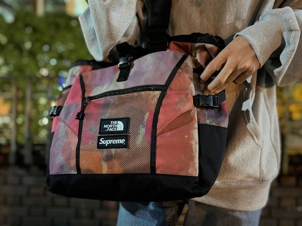 supreme north face トート