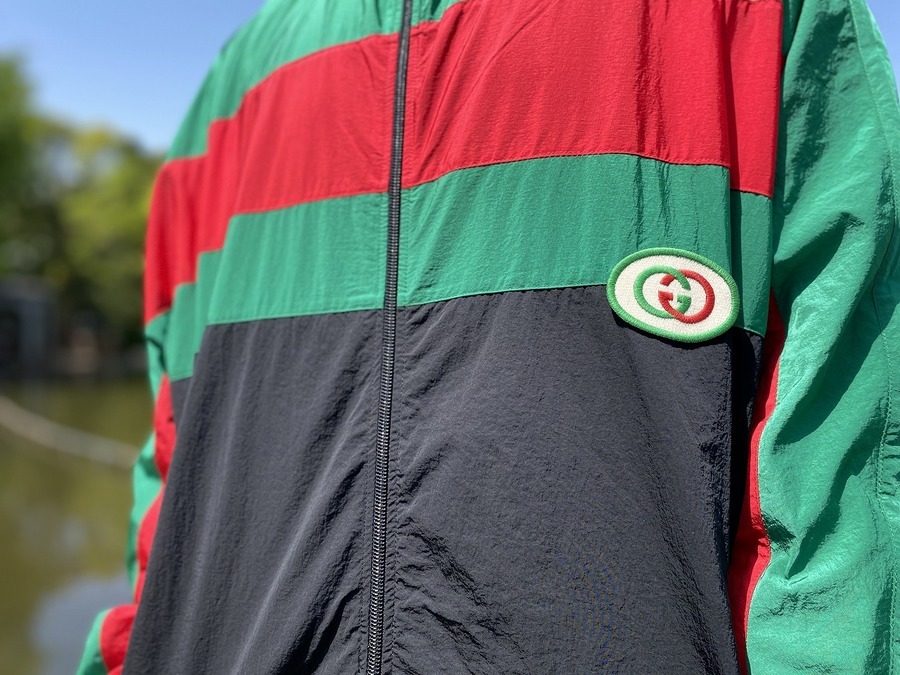 ラグジュアリーブランド【GUCCI/グッチ】より、ナイロンブルゾン ラグジュアリーブランド【GUCCI/グッチ】より、ナイロンブルゾン