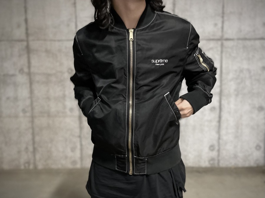 Supreme Reversible MA-1 Jacketゼブラ柄ジャケット