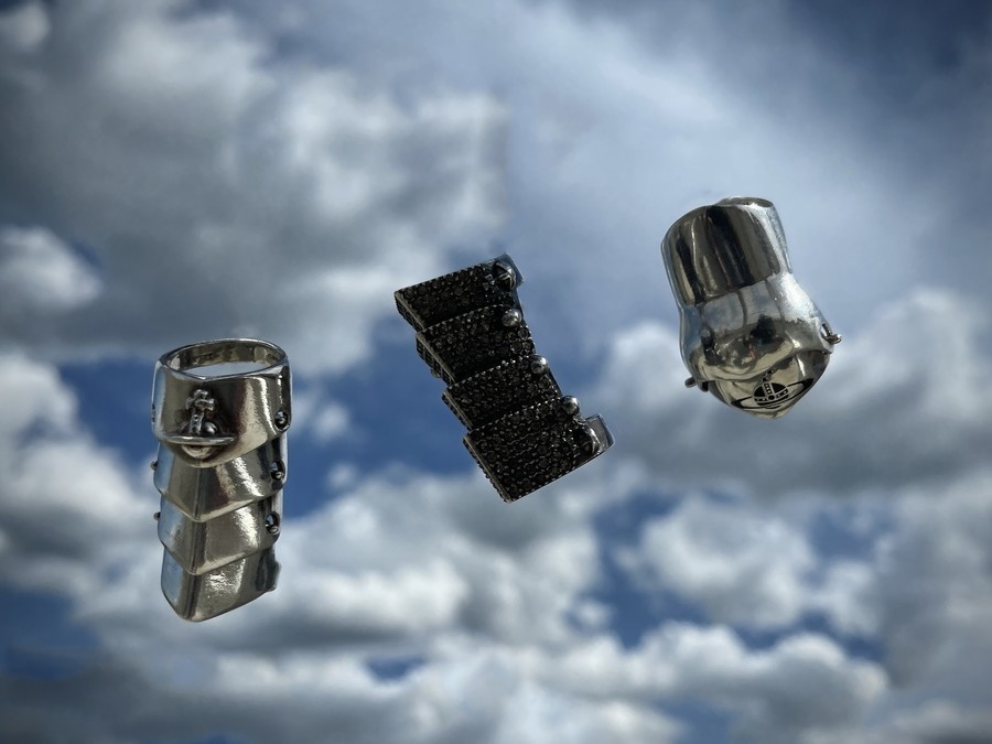 Loquet London ファセットラウンドロケットリング ロケットロンドン