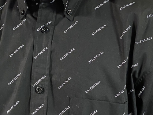 BALENCIAGA/バレンシアガ】ALL OVER。総ロゴのビッグシャツ[2020.05.16 