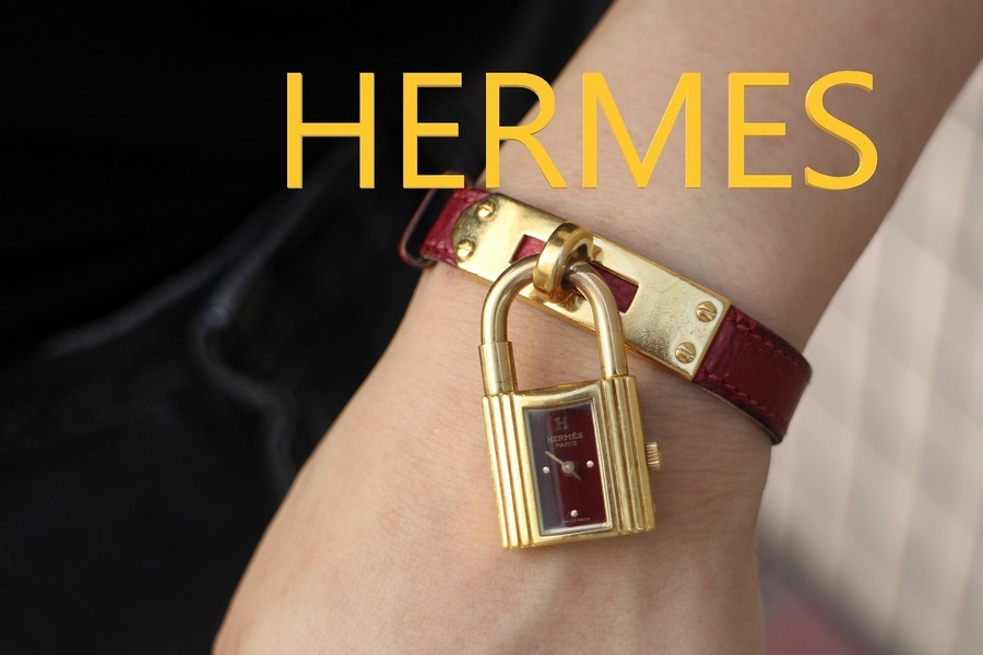 HERMES/エルメス】〈ケリーウォッチ〉手首が華やかになる一風変わった 