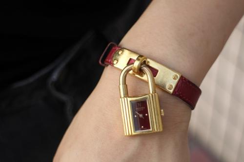 HERMES エルメス ケリーウォッチ カデナ エレファント 象