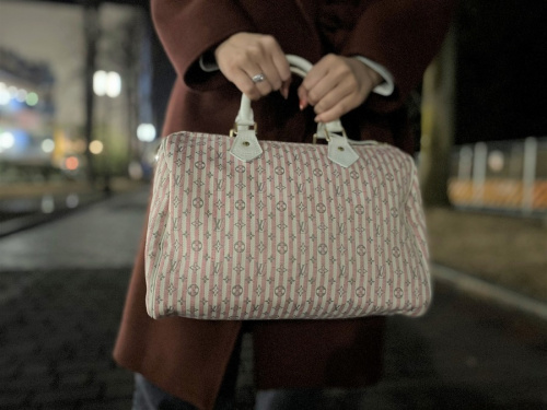 LOUIS VUITTON/ルイ ヴィトン】(クロワゼット スピーディ30)ピンクの LOUIS VUITTON/ルイ ヴィトン】(クロワゼット スピーディ30)ピンクの