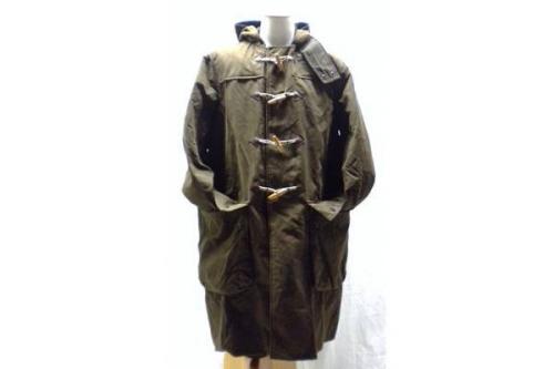 00年代 英国製 Barbour バブアー ワックスコットン ダッフルコート