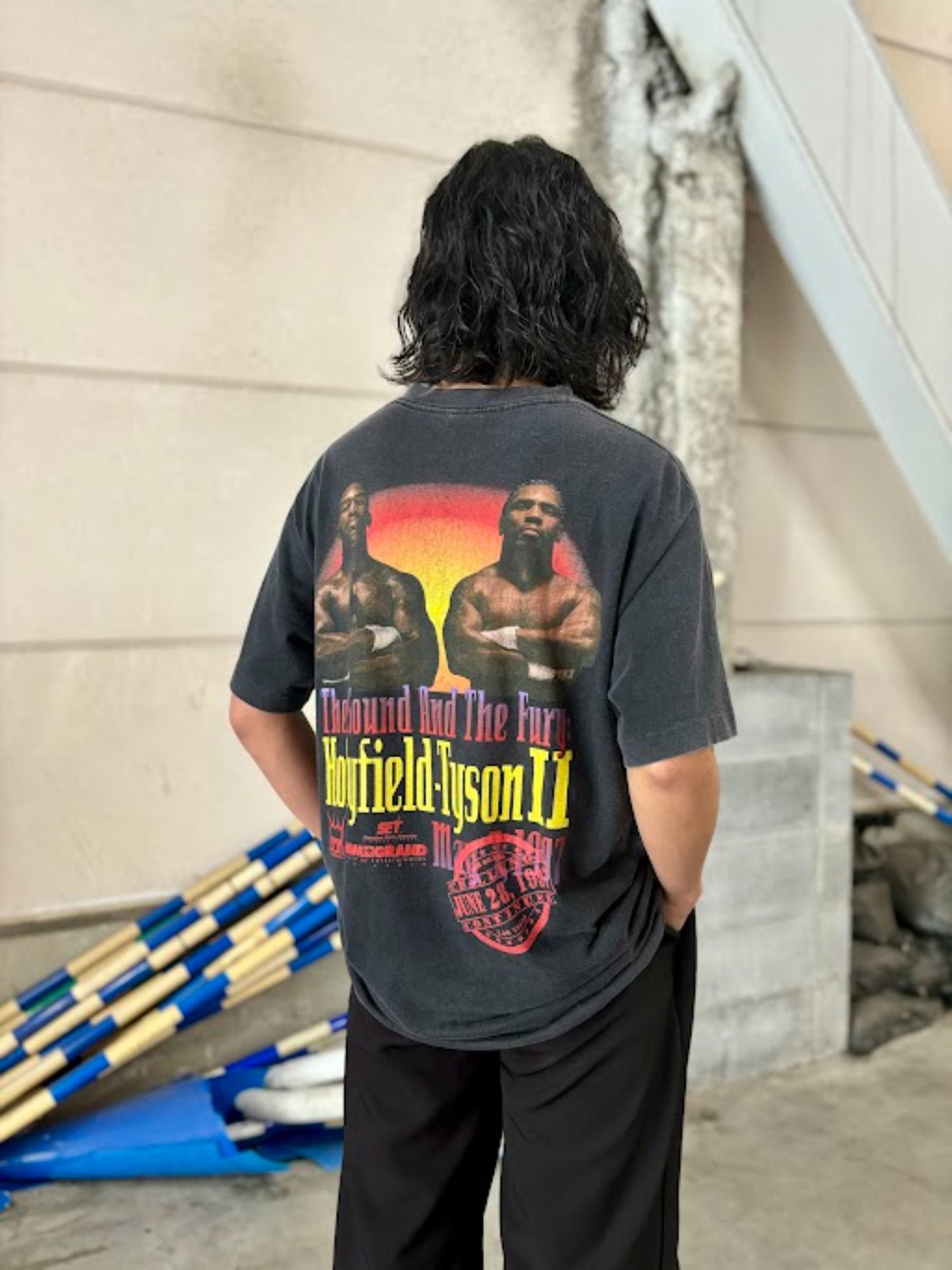 w*u様 SALE/ マイクタイソンvsホリフィールド Tシャツ 90s マイクタイソンVSホリフィールド Tシャツ - メルカリ