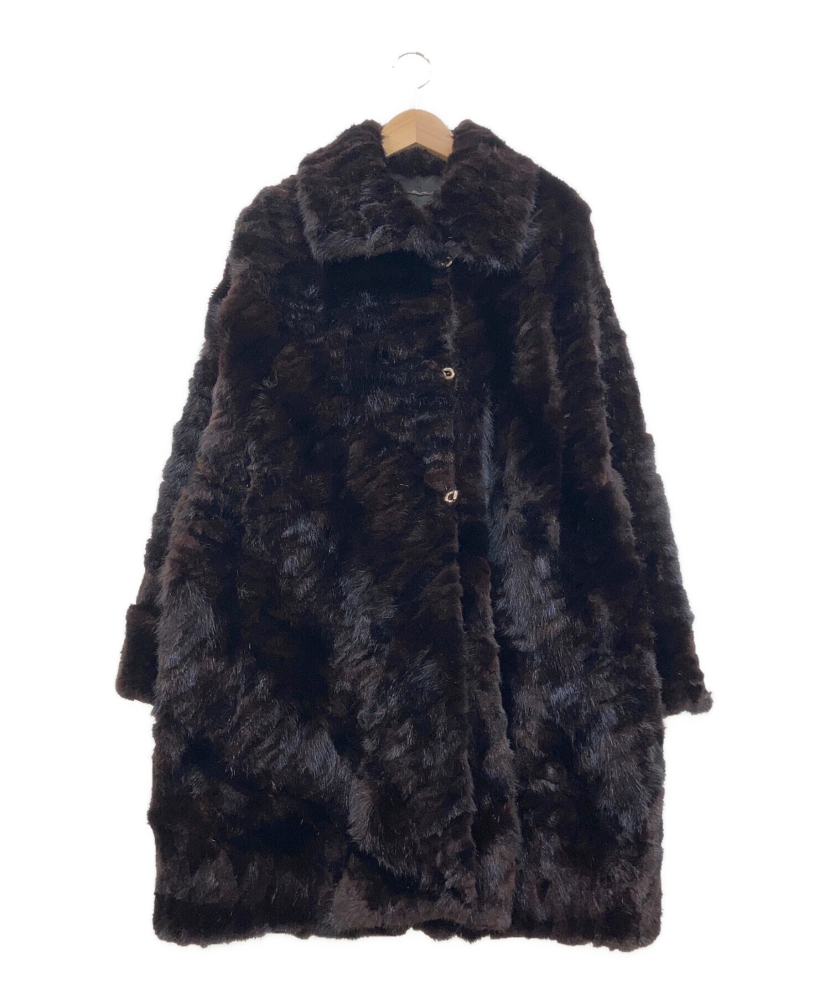 【総丈120cm 裾周り245cm】フェンディ ミンク マキシ丈 ロングコート FENDI / フェンディ】ミンクファーコート | 永遠の憧れを纏う、至高の