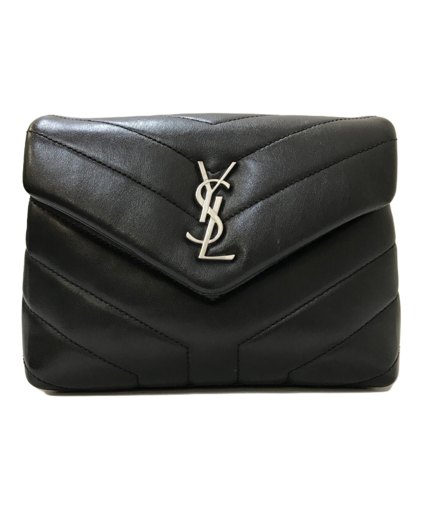 SAINT LAURENT サンローラン ルル トイ トートバッグ ブラック サン 