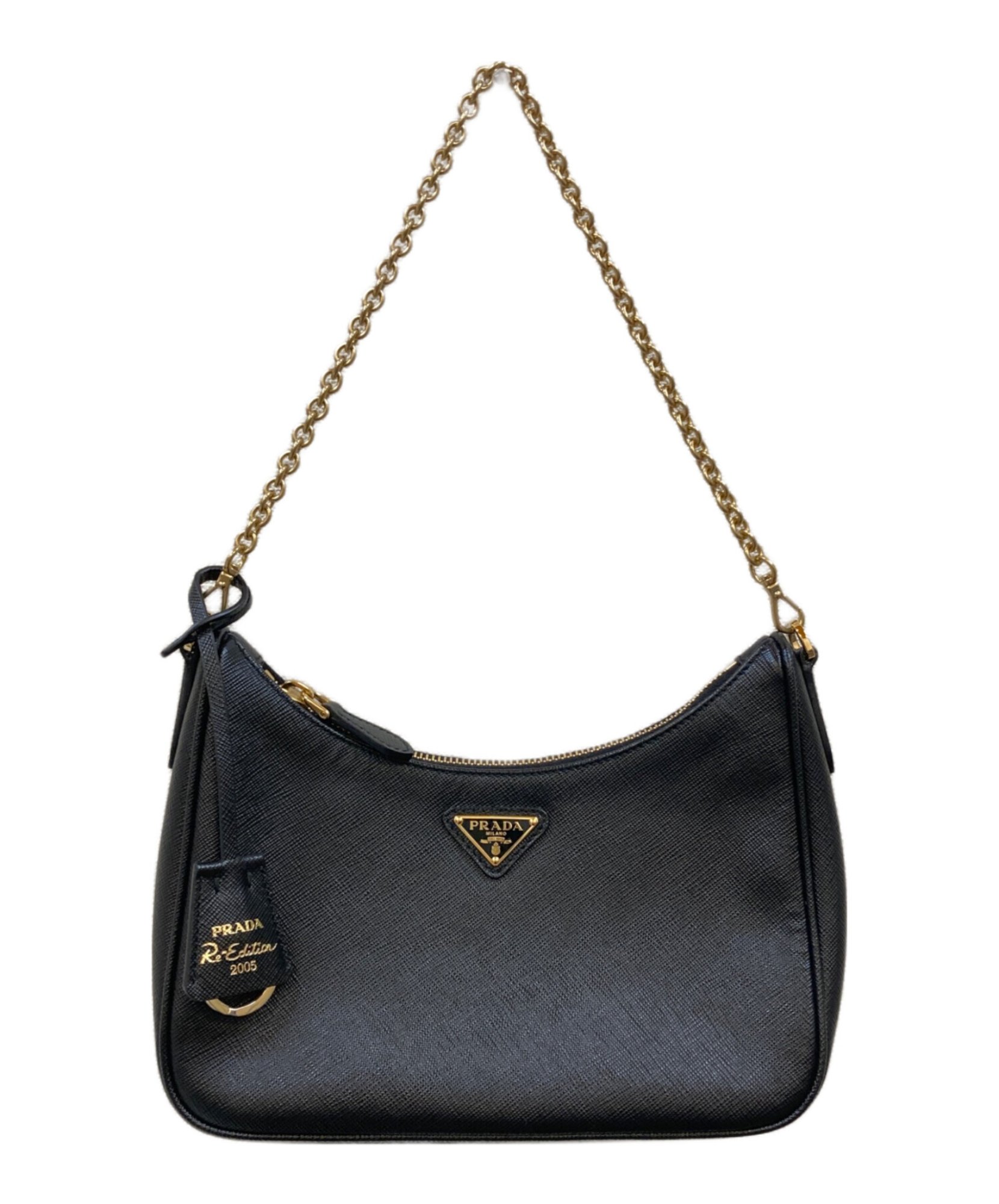 プラダ PRADA / プラダ】サフィアーノレザー ミニポーチ付 ワンショルダー