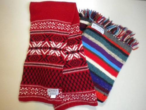 秋アイテムのストール