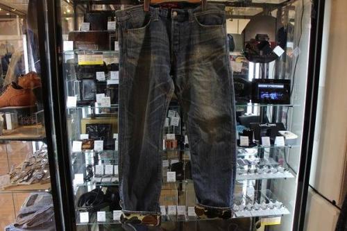 デニムのマウンテンパーカー