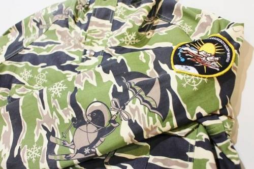 ミリタリージャケットのビリオネアボーイズクラブ