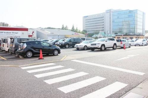 駐車場の秋物買取