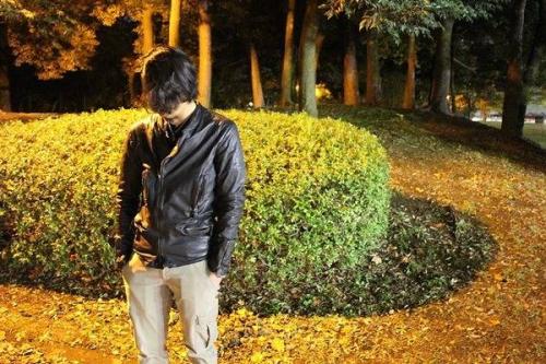 駐車場のイルミネーション