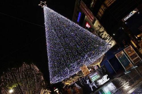 多摩センターの駐車場